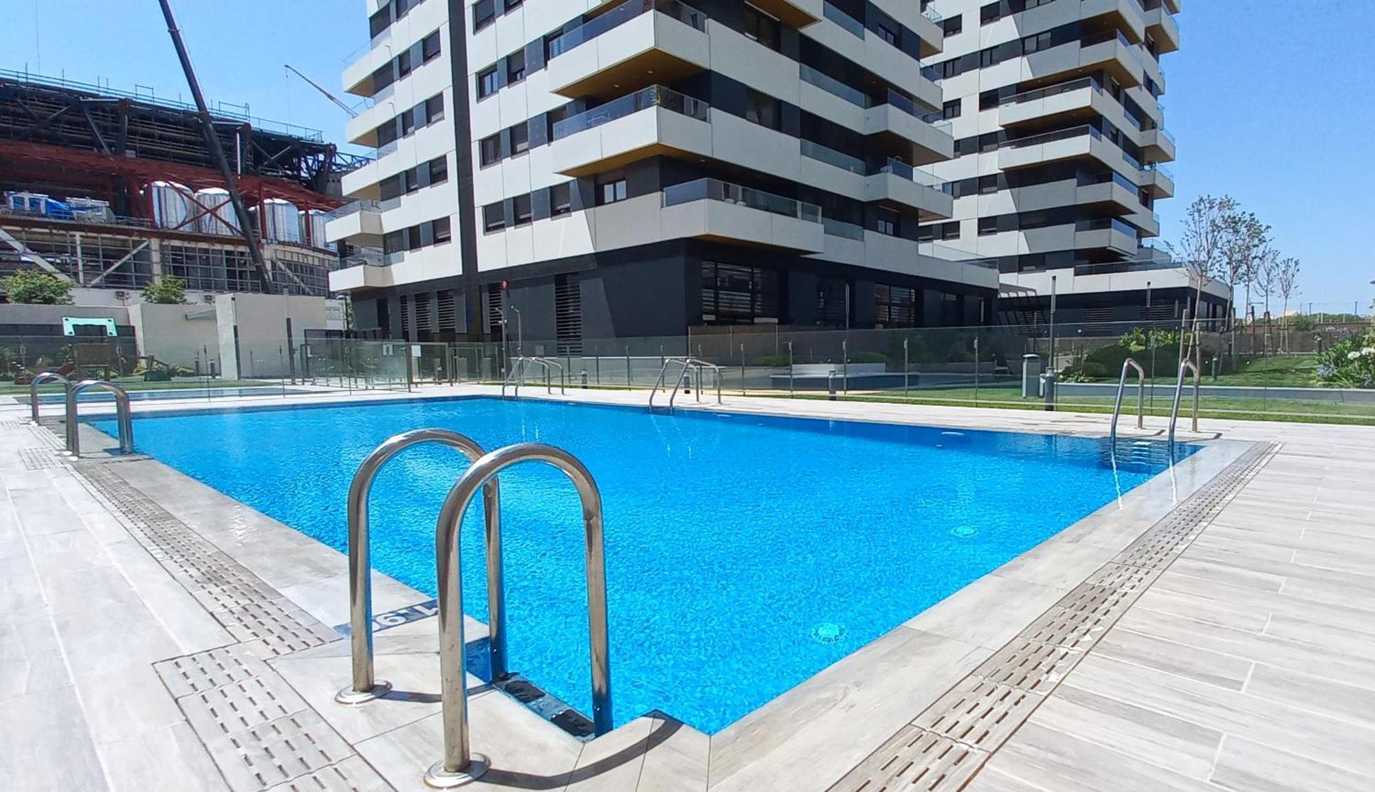 Espectacular Loft Piscina Y Terraza - Metro L10 - Las Ciencias - Ruzafa - Valencia Centro Bagian luar foto